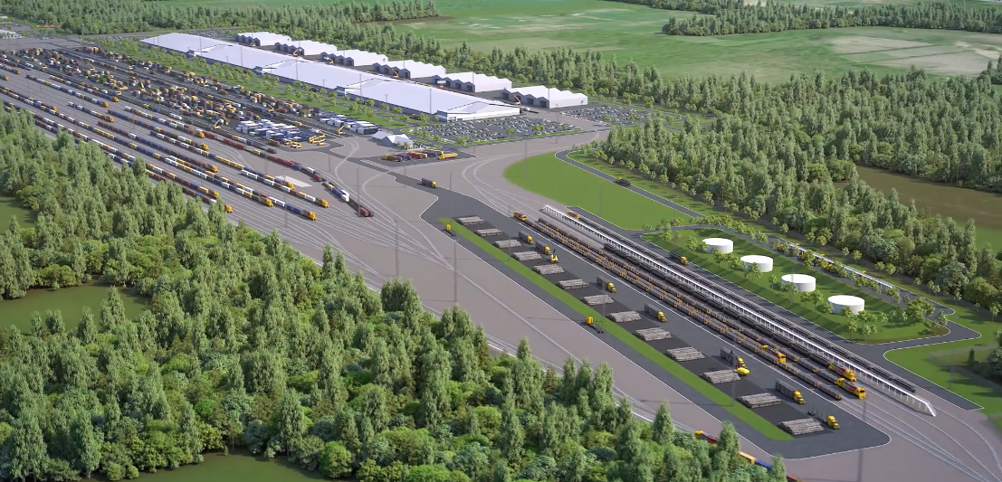 KiwiRail unveils future road-rail hub concept in Manawatu