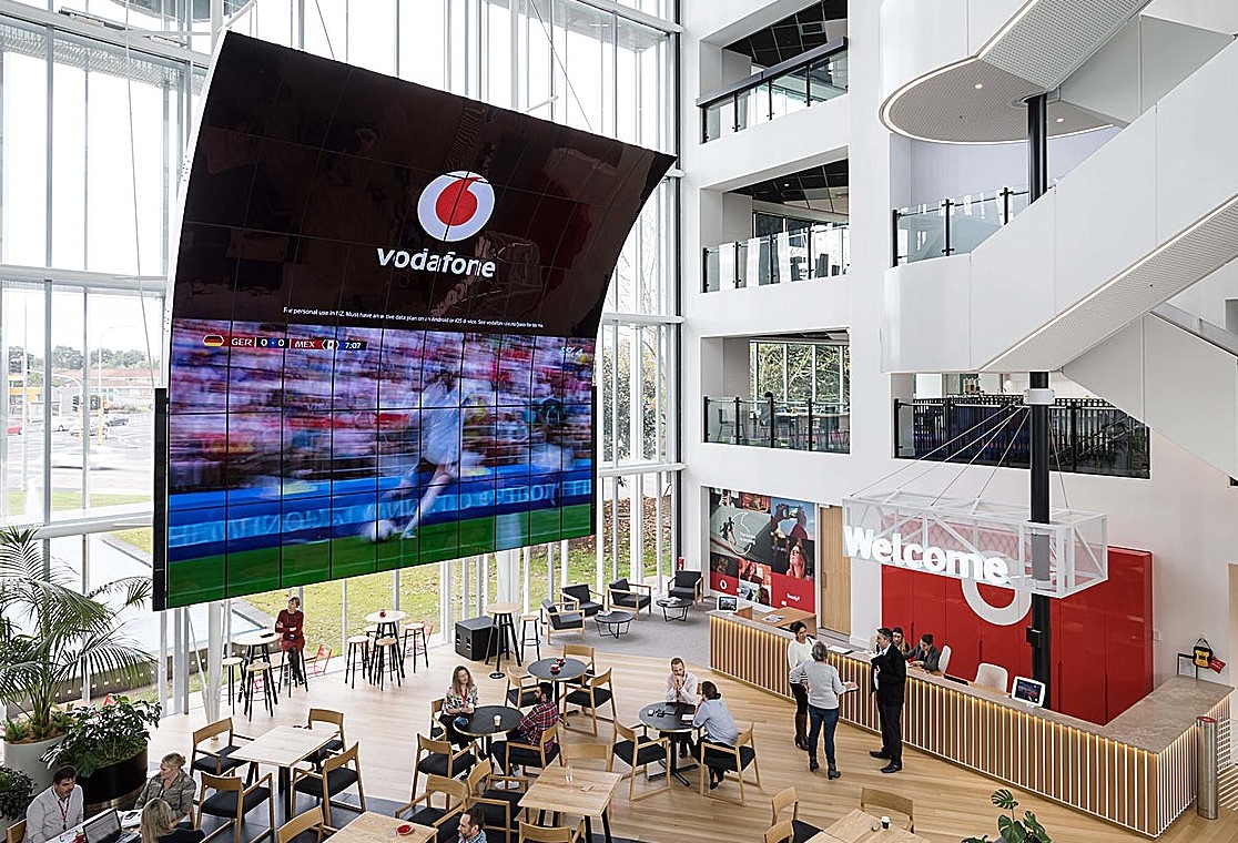 Vodafone HQ part-closes to test virus response