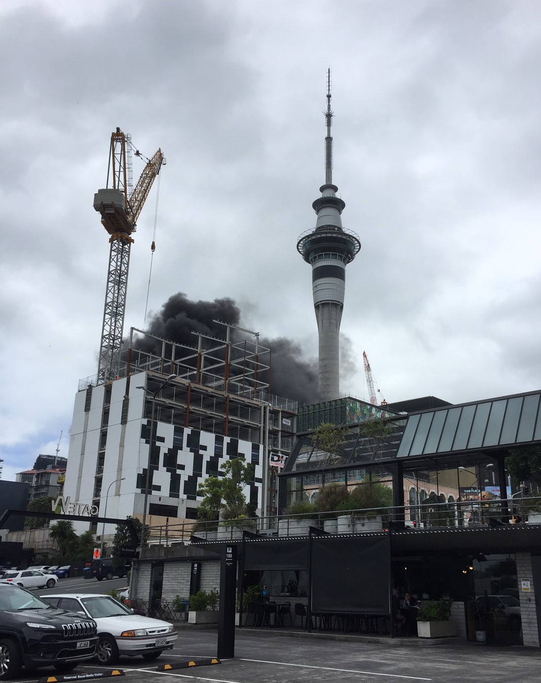 SkyCity shares hit 7-week low as fire engulfs convention centre